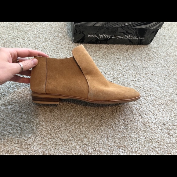 Jeffrey Campbell Suede Booties size 9.5 - Picture 2 of 5